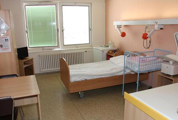 Gynekologicko-porodnické oddělení nemocnice v Chomutově
